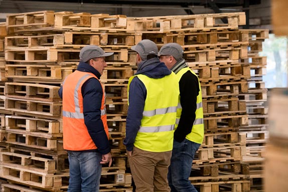 BURBAN PALETTES - Visite commerciale