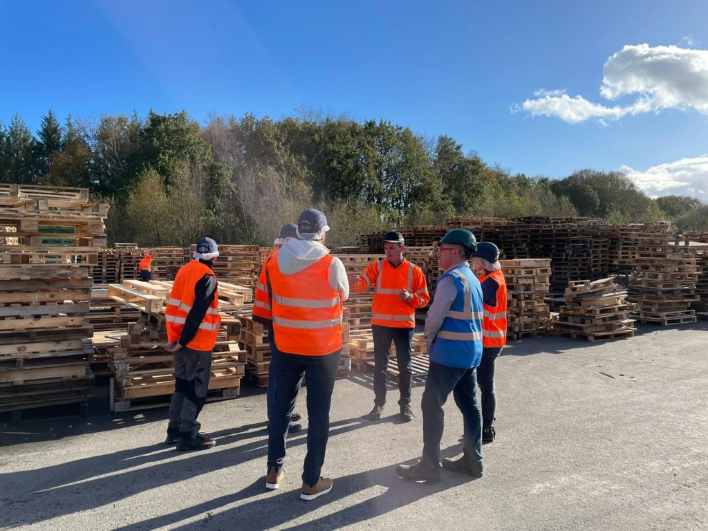 Événement Pôle Emploi à l'agence Burban Palettes de Saint Sauveur (22)