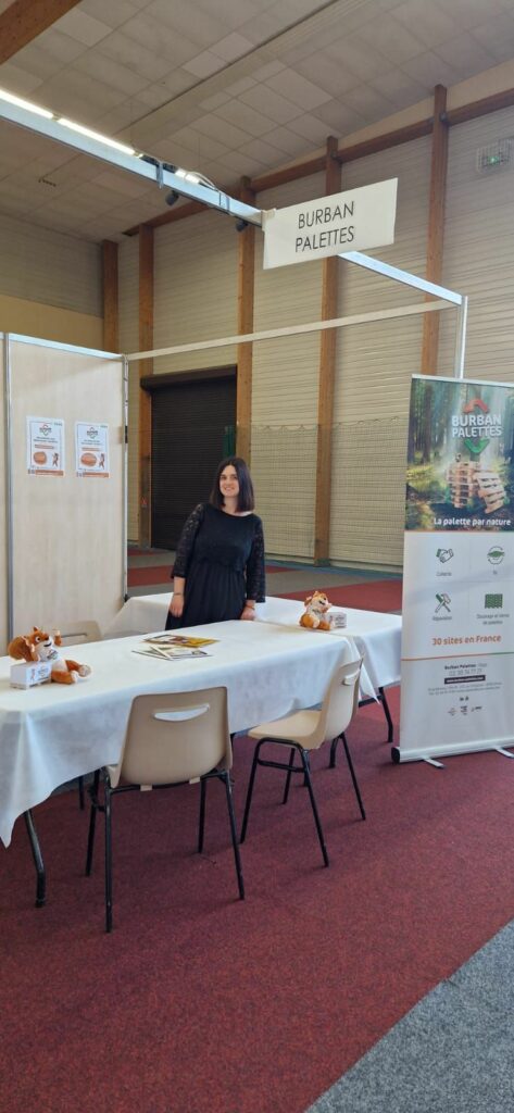 Burban Palettes Recyclage au Forum de l'Emploi à Ormes (45)