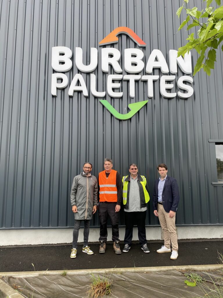 L'agence Burban Palettes de Campsas en partenariat avec OptimisT
