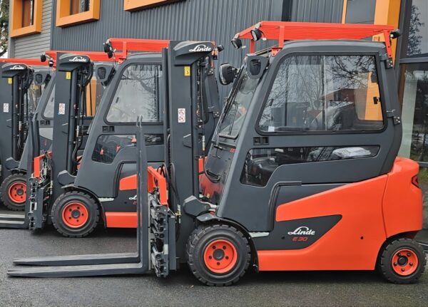 Des nouveaux chariots élévateurs 100% électriques