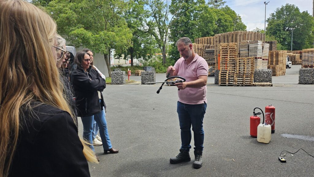 Formation extincteur au siège social