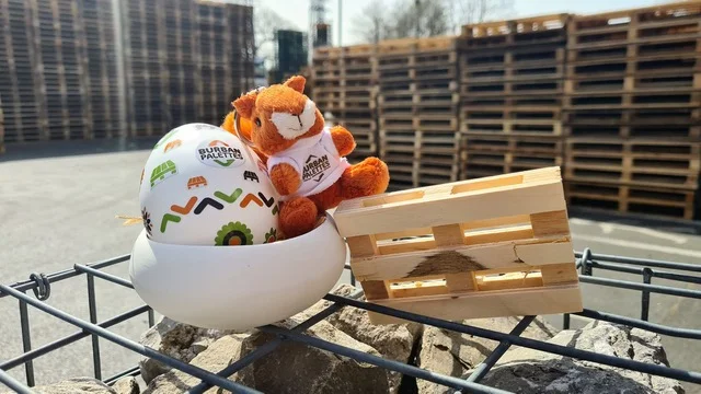 Burban Palettes - mascotte pâques