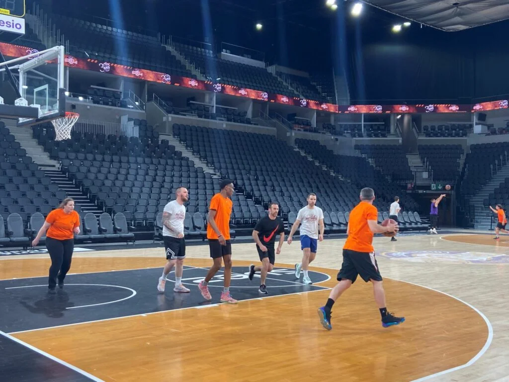 l'équipe Burban Palettes au tournoi des partenaires de l'OLB 2024