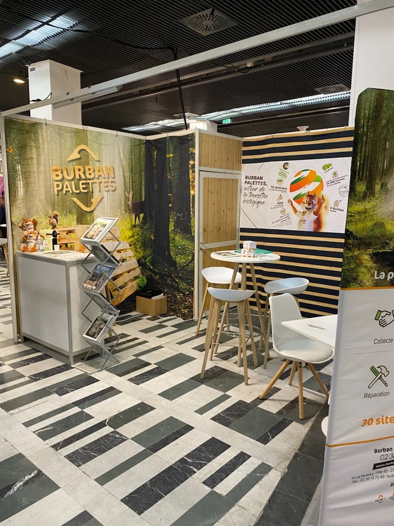 Stand Burban Palettes Salon Produrable