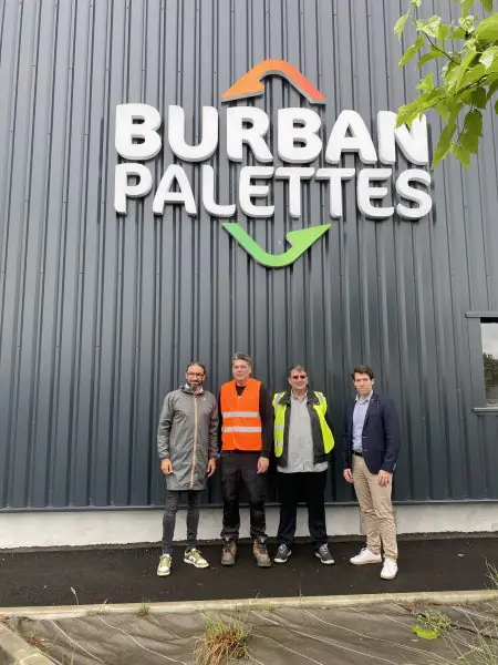 L'agence Burban Palettes de Campsas en partenariat avec OptimisT
