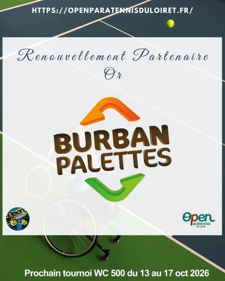 Partenariat Open Paratennis Loiret 2026