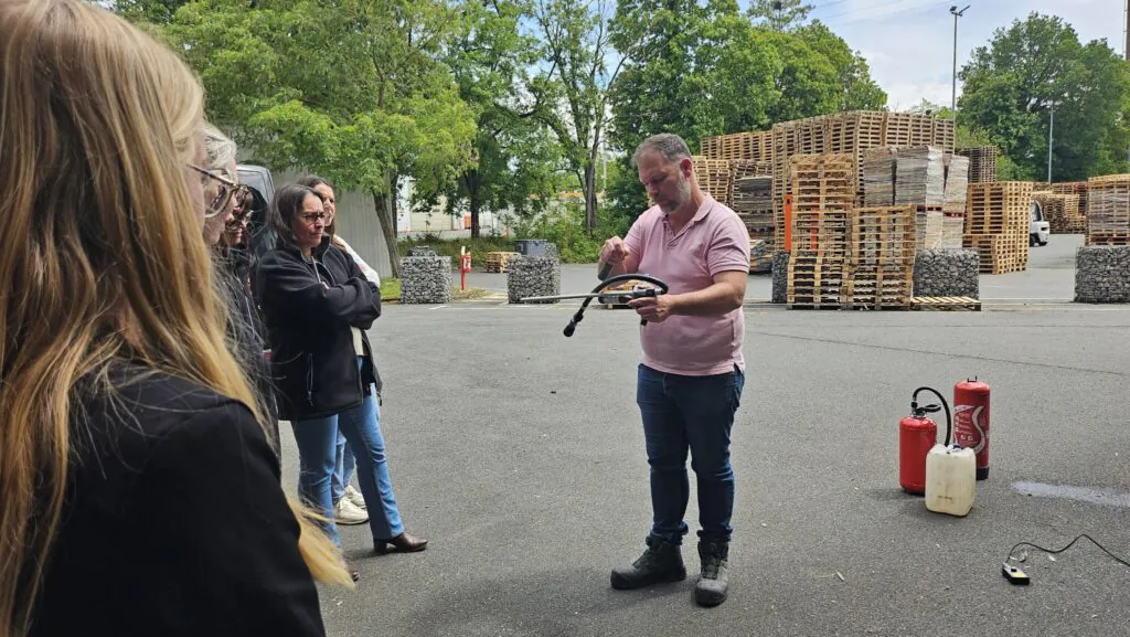 Formation extincteur au siège social