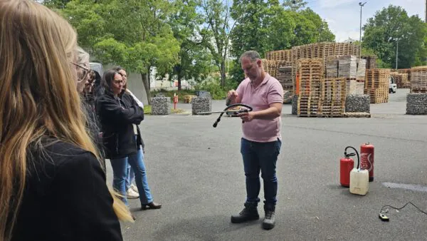 Formation extincteur au siège social