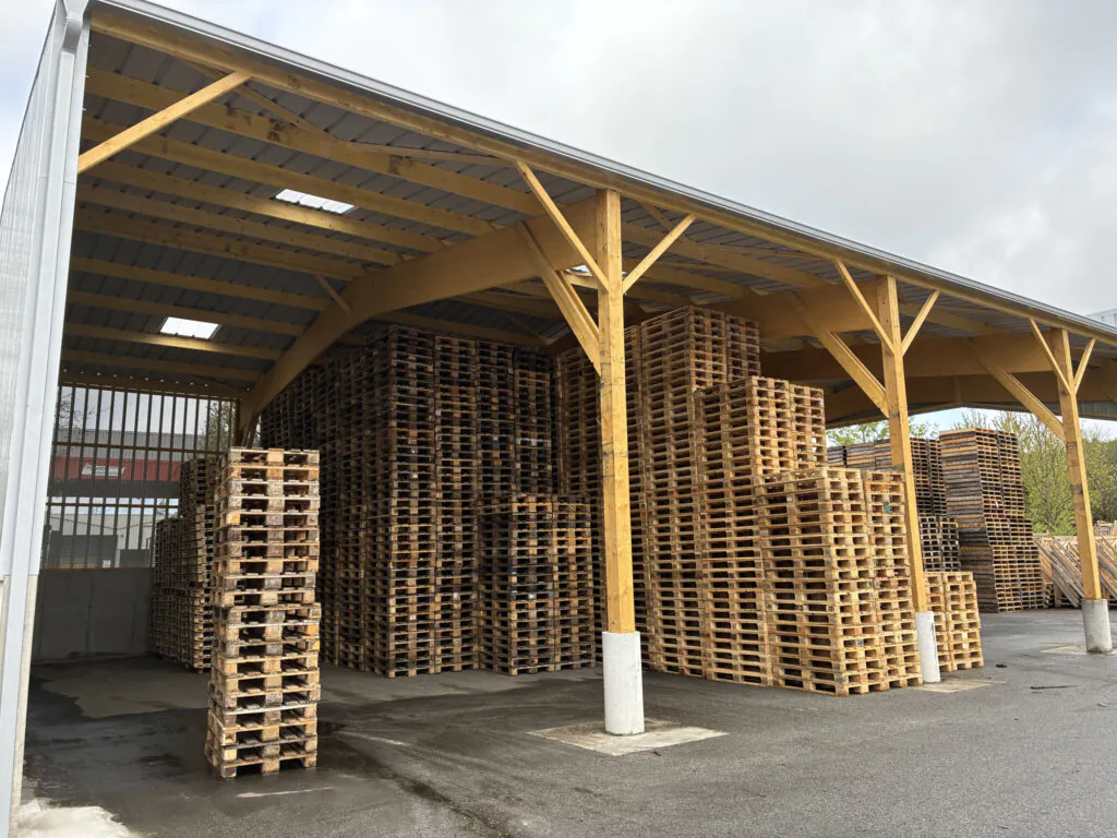 Nouvel abri de stockage à Guégon (56)